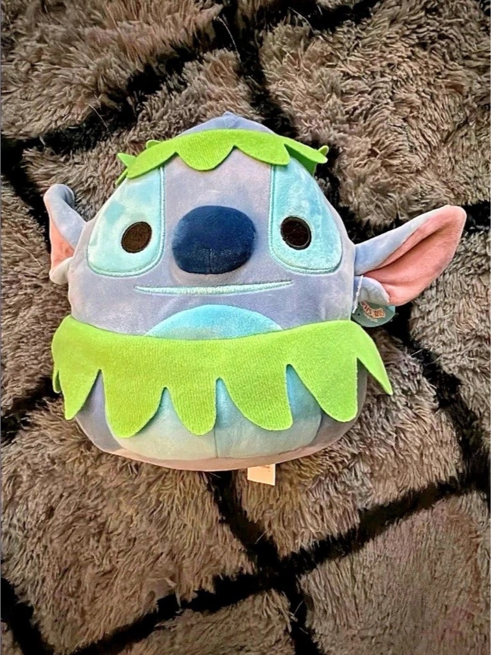 Disney Stitch Squishmallows Stitch Plush NWT in Blue & Green